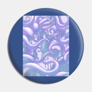 Ooeygooey - blue Pin