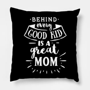 Mother's day quote, Mother's day gift idea for mom lovers Pillow