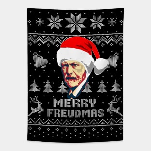 Sigmund Freud Merry Freudmas Tapestry