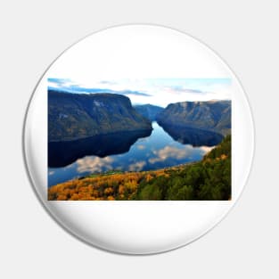 Aurlandsfjord Flam Norwegian Fjord Norway Pin