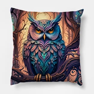 Mystical Owl Pillow