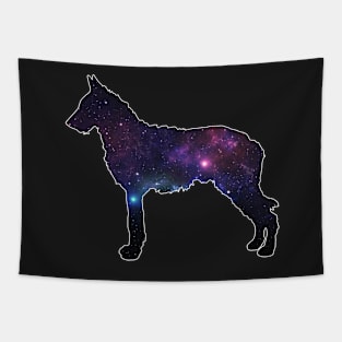 Galaxy Belgian Laekenois Silhouette Tapestry