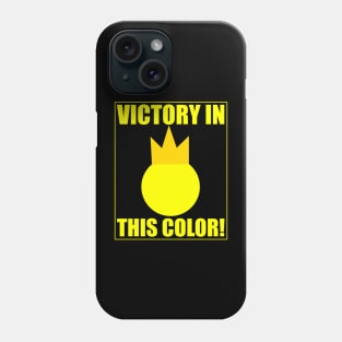 Stick Fight - Victory in This Color Yellow Phone Case