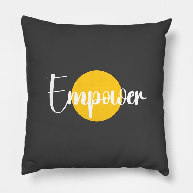 Empower Pillow by Qasim