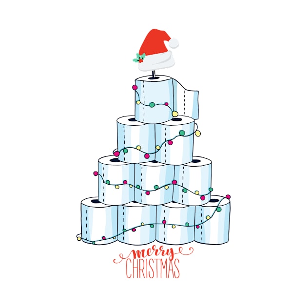 Toilet Paper Christmas Tree 2020 by NiftyGiggles