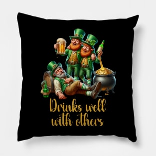 St Patricks Day Shirt for Irish Shirt Gift for Irish Sweater St Patricks Shirt Irish Sweatshirt Shamrock Shirt for Irish Gift Lucky Shirt Pillow