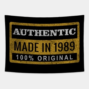 Born In 1989 Authentic 100_ Original Vintage Tapestry