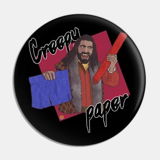 Creepy paper! Pin