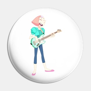 Pearl playing guitar Pin