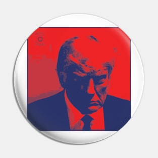 Trump Mugshot Pin