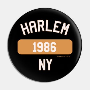 Harlem 1986 (Orange) Pin