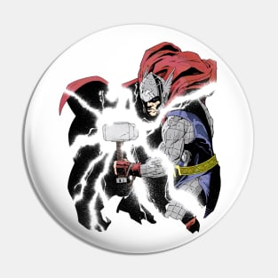 Thor god of Thunder Pin