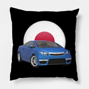 Acura Car Concept Blue vehicles, car, coupe, sports car 12 Pillow