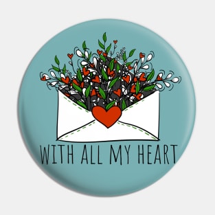 with all my heart Pin