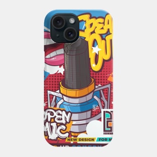 Microphone Cartoon Vector Phone Case