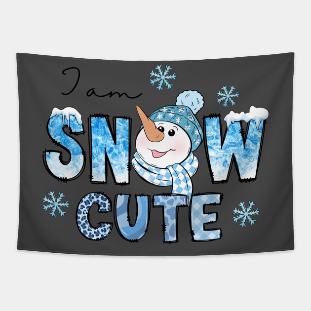 Snow Cute Tapestry by Gomqes