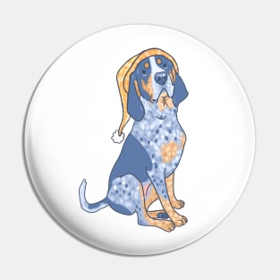 Cozy Bluetick Coonhound Pin