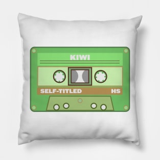 Kiwi Cassette Tape Pillow