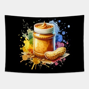 Peanut Butter Toast Sandwich Vintage Retro Yummy Kawaii Tapestry