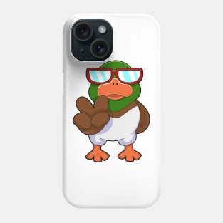 Duck with Sunglasses Phone Case