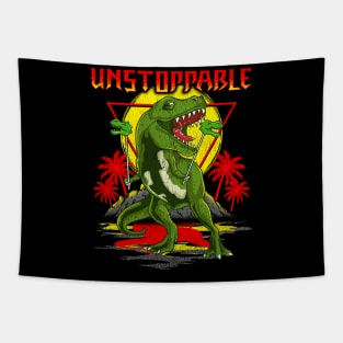 Funny Unstoppable TRex Short Dinosaur Arms Pun Tapestry