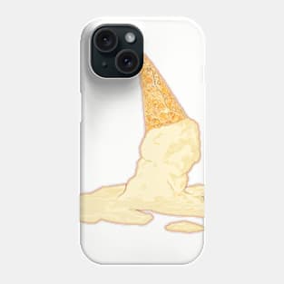 Melting Vanilla Ice Cream Cone Phone Case