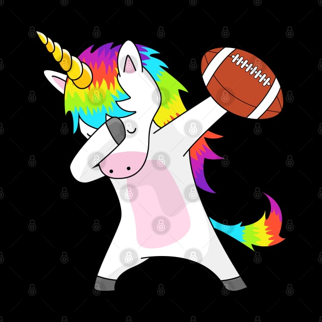 Dabbing Unicorn Football by Stoney09