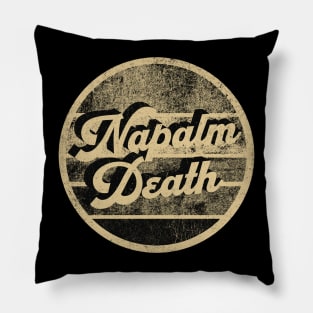 Napalm Death Art drawing Pillow