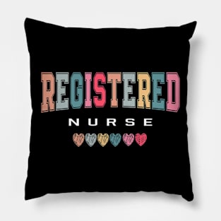 Registered Nurse RN Nursing Nurse Day and Nurse Week Pillow