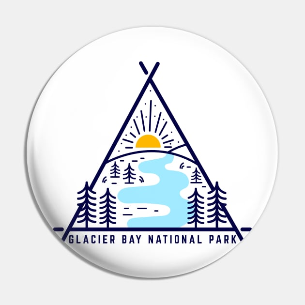 Glacier Bay National Park Pin by roamfree