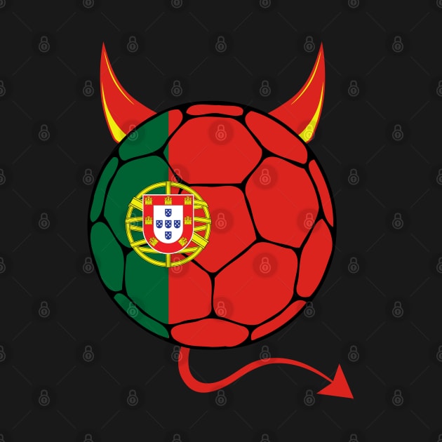 Portugal Football Halloween by footballomatic