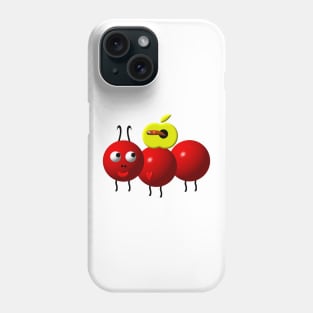 Cute Ant with an Apple Phone Case