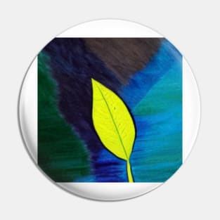 Leaf Art Pin