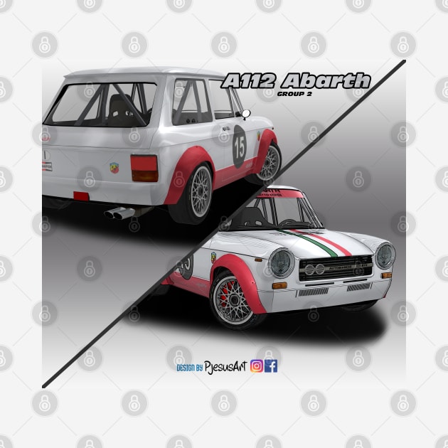 Autobianchi A112 Abarth 15 by PjesusArt