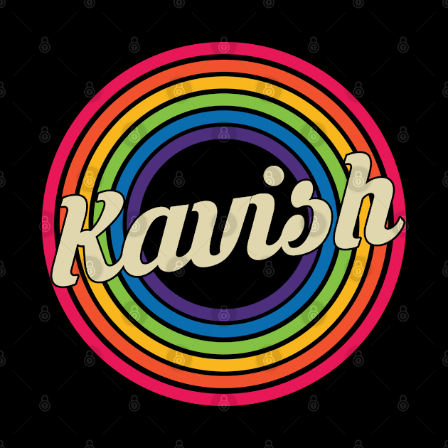 Kavish - Retro Rainbow Style by MaydenArt