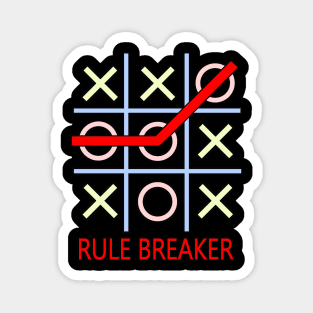 Rule Breaker Rebel Game Cheater Magnet