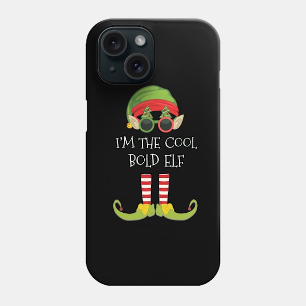 I'm The Cool bold Elf - bold Elf Gift idea For Birthday Christmas Phone Case by giftideas