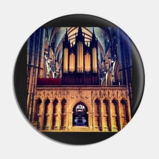 Organ, Lincoln Cathedral Pin