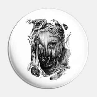 Face in the Forest Pin