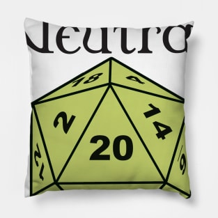 True Neutral Alignment Pillow