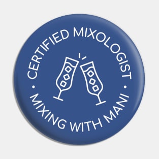 Certified Mixologist Pin