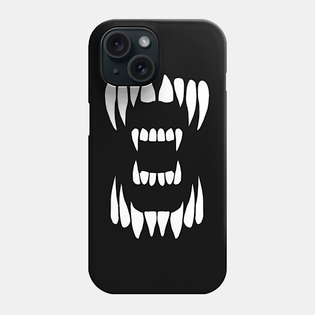 Alien Mouth Phone Case by CCDesign