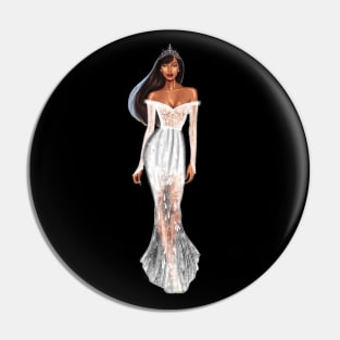 Black Bride Pin