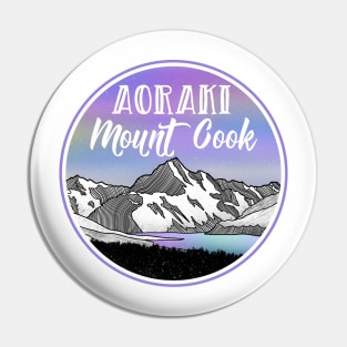 Aoraki Mount cook Pin