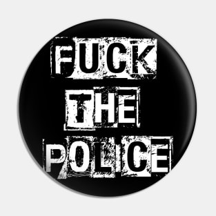 Fuck the police punk Pin