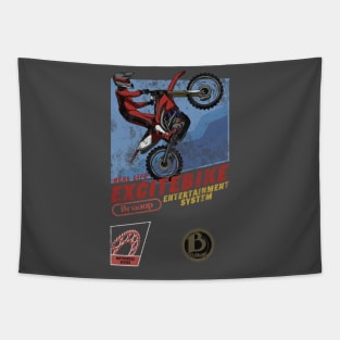 Real Life Excitebike Tapestry