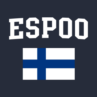 Espoo Finland Flag Heritage T-Shirt