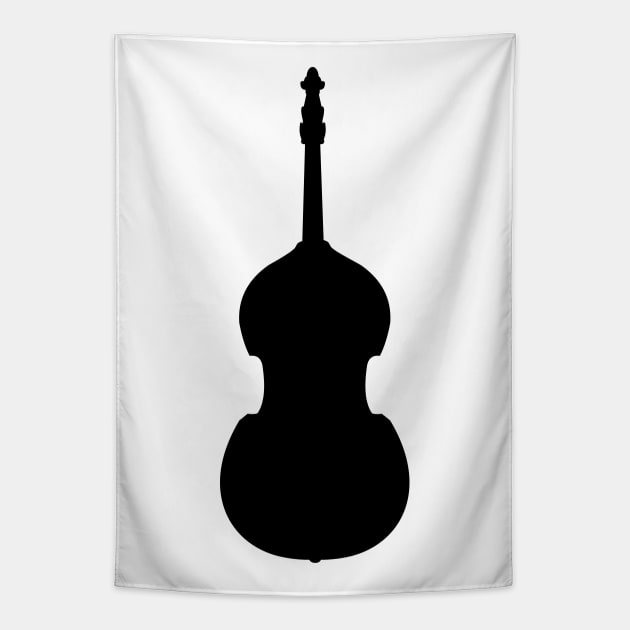 Double Bass Tapestry by XOOXOO