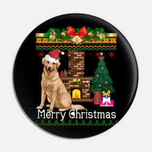 Ugly Christmas Sweater LABRADOR Pin