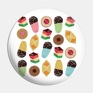 Assorted Bakery Cookies Pin